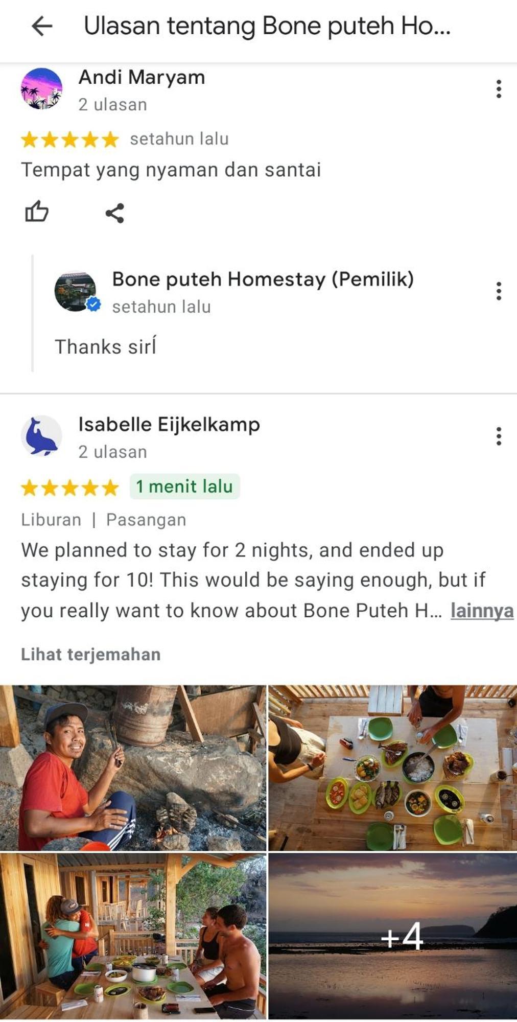 Boneputeh Homestay Taliwang Exterior foto